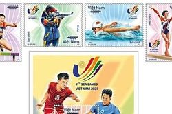 Phát hành bộ tem chào mừng Sea Games 31