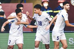 Đè bẹp U23 Timor Leste, U23 Philippines tạm dẫn đầu bảng A SEA Games 31