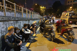 Hà Nội: Tạm giữ 15 đối tượng lạng lách, đánh võng sau trận U23 Việt Nam-U23 Indonesia