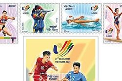 Bộ tem SEA Games 31 có gì đặc biệt?