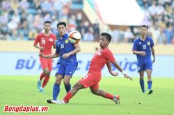 U23 Lào đánh rơi chiến thắng trước U23 Singapore ở phút bù giờ thứ 6
