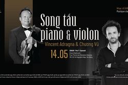 Tổ chức đêm nhạc song tấu piano và violon miễn phí