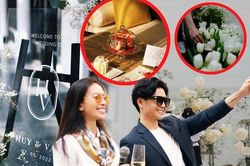 Đám cưới Huy Trần - Ngô Thanh Vân 'gét gô': Loạt ảnh sân khấu 'xịn đét' đã được tiết lộ!