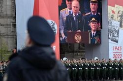 Tổng thống Putin lên tiếng về cuộc chiến ở Ukraine tại lễ duyệt binh 2022