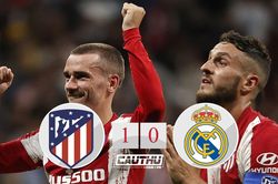 Tân Vương Real thất bại trước cựu Vương Atletico