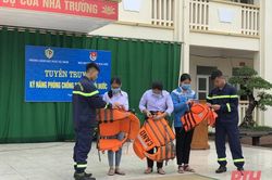 Hơn 600 học sinh được tuyên truyền về phòng, chống tai nạn đuối nước