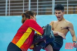 VĐV Pencak Silat Vũ Văn Kiên: 'Sau bao ngày khổ luyện vất vả, mong toàn đội sẽ gặt hái được kết quả như ý'