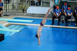 Pha nhảy cầu 0 điểm của Tùng Dương ở SEA Games 31