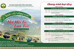 Hòa Bình tổ chức phiên chợ vùng cao trưng bày sản phẩm OCOP