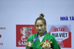 Kurash mang về cơn mưa HCV cho đoàn thể thao Việt Nam