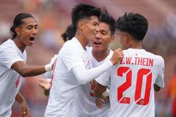 U23 Myanmar đoạt ngôi đầu bảng A sau chiến thắng 3-2 trước U23 Philippines