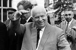 Nhà lãnh đạo Liên Xô Nikita Khrushchev được các sĩ quan KGB giỏi nhất bảo vệ