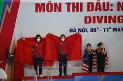 Việt Nam giành 2 Huy chương Bạc và 3 Huy chương đồng môn Nhảy cầu