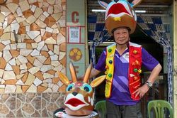 'Cổ động viên số 1 Việt Nam' 20 năm làm mũ linh vật SEA Games