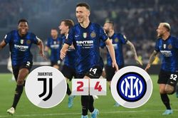 Rượt đuổi kịch tính, Inter đánh bại Juventus để lên ngôi Copa Italia