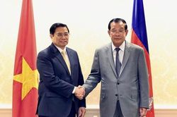 Thủ tướng Phạm Minh Chính gặp Thủ tướng Campuchia tại Hoa Kỳ