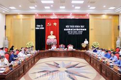 Hội thảo khoa học bản thảo cuốn sách Lịch sử Đảng bộ tỉnh Ninh Bình, tập III (giai đoạn 2000-2020)