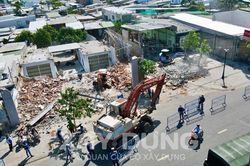 Nha Trang: Cưỡng chế 20 công trình xây dựng không phép tại phường Phước Long