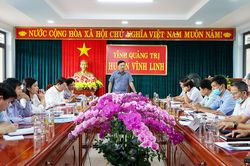 Giám sát công tác giải phóng mặt bằng, cấp đổi giấy chứng nhận quyền sử dụng đất tại huyện Vĩnh Linh