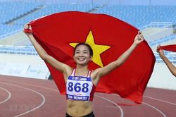 Nguyễn Thị Oanh vô đối trên đường chạy 1.500m và 5.000m SEA Games