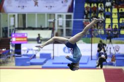 Thể dục dụng cụ nữ Việt Nam đoạt huy chương bạc đồng đội nữ