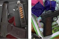 Bắt vụ vận chuyển gần 4.000 viên ma túy, thu giữ 2 khẩu súng