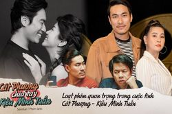 Cát Phượng - Kiều Minh Tuấn trên màn ảnh: Dự án se duyên ít ai biết, phim tình tay 3 ai cũng hay