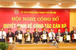 Hà Nội: Bổ nhiệm các Giám đốc, Phó Giám đốc 2 Ban QLDA của thành phố