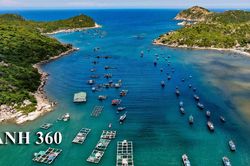 Ảnh 360: Khám phá vịnh Vĩnh Hy-'Địa Trung Hải' của Việt Nam