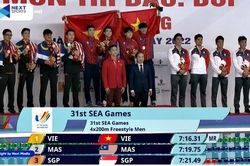 Bơi Việt Nam đánh bại đội của Joseph Schooling, phá kỷ lục SEA Games