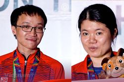 Vợ chồng Trường Sơn-Thảo Nguyên: Cùng giành HCV cảm xúc thật khó tả