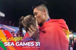 Nhà vô địch SEA Games 31 'bật mí' về màn tỏ tình đầy lãng mạn: Phải lấy vàng để cầu hôn cô ấy