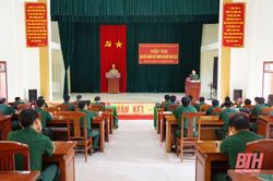 Bộ CHQS Thanh Hóa tổ chức hội thi giảng dạy Chính trị năm 2022