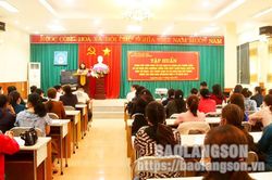 Tập huấn cung cấp kiến thức về các dịch vụ sàng lọc trước sinh và sơ sinh cho cộng tác viên dân số, nhân viên y tế thôn bảnTin khácÝ nghĩa thiết thực từ cuộc thi tìm hiểu về tư tưởng, đạo đức, phong cách Hồ Chí MinhNgân hàng Chính sách xã hội tỉnh: Đưa Ng
