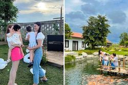 Nhã Phương, Trường Giang lần đầu công khai 'chàng rể' Tây tương lai của bé Destiny