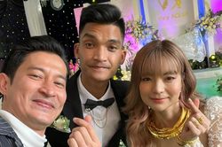 Lâm Vỹ Dạ, Huy Khánh dự lễ cưới Mạc Văn Khoa