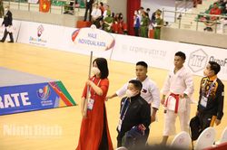 Ngày thi đấu thứ nhất môn võ Karate tại SEA Games 31