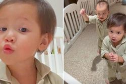Lisa Leon xứng danh con nữ hoàng giải trí: Chưa nói sõi đã hát tiếng Anh, nhảy theo nhạc đáng yêu
