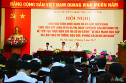 Hội nghị giao ban toàn quốc đánh giá 1 năm triển khai thực hiện Kết luận số 01-KL/TW