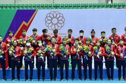 Đội tuyển futsal nữ Việt Nam giành huy chương bạc