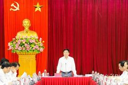 Ban Thường vụ Tỉnh ủy cho ý kiến vào dự thảo Quy hoạch tỉnh thời kỳ 2021-2030, tầm nhìn đến năm 2050