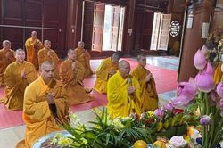 Thanh Hóa: Lễ tác pháp an cư kiết hạ Phật lịch 2566 tại chùa Khải Nam