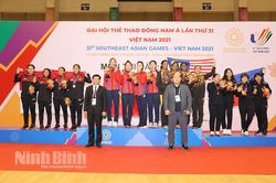 Đoàn tuyển Việt Nam giành vị trí thứ nhất môn Karate trong khuôn khổ SEA Games 31