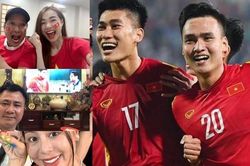 Sao Việt vỡ òa, lên đồ 'đi bão' trước chiến thắng của U23 Việt Nam