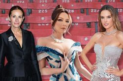 Thảm đỏ LHP Cannes: Váy áo đã bớt bồng bềnh nhưng vẫn còn cuộc 'so kè' kim cương