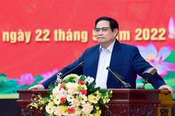 Thủ tướng Phạm Minh Chính làm việc với hệ thống chính trị tỉnh Gia Lai