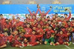 Video U23 Việt Nam nhận huy chương vàng SEA Games 31
