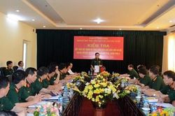 Kiểm tra kết quả xây dựng và thực hiện Quy chế dân chủ cơ sở tại Bộ CHQS tỉnh Thanh Hóa