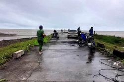 Nam Định: Phát hiện thi thể nam bị sóng biển đánh dạt vào bờ