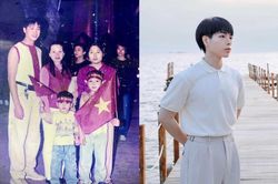 Đức Phúc chia sẻ ảnh 'đi bão' SEA Games năm 2003 khiến netizen thích thú: 'Phúc giống bố quá ta'